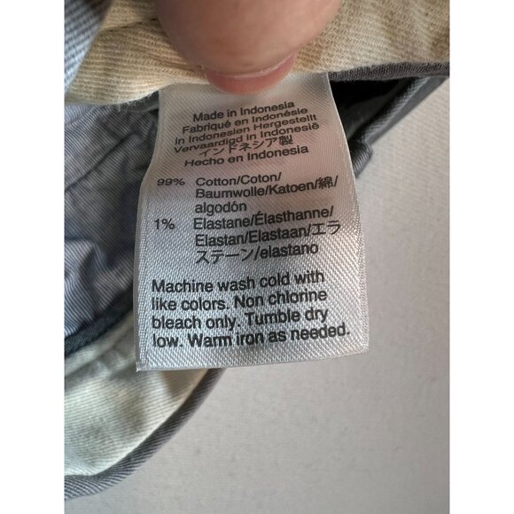 J.Crew Mens Trade Mark 770 Straight Chino Pants Flat Front Stretch Sz 34x34 Gray - Picture 5 of 11